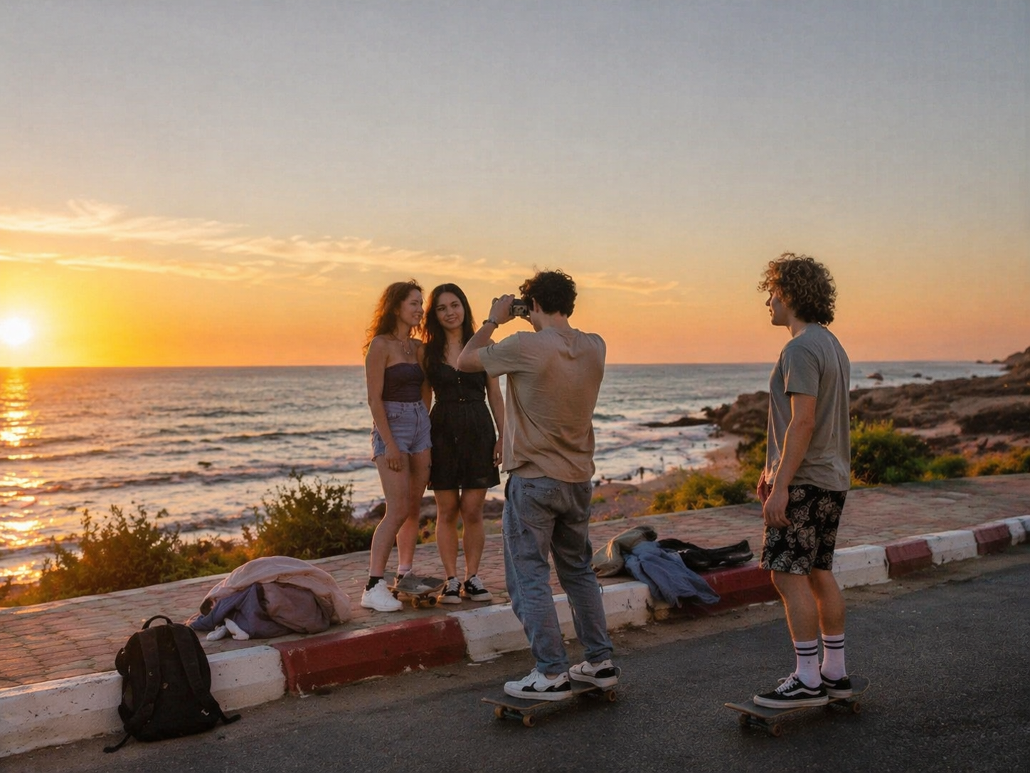 Surf Skate Above the Ocean – Imsouane Vibe